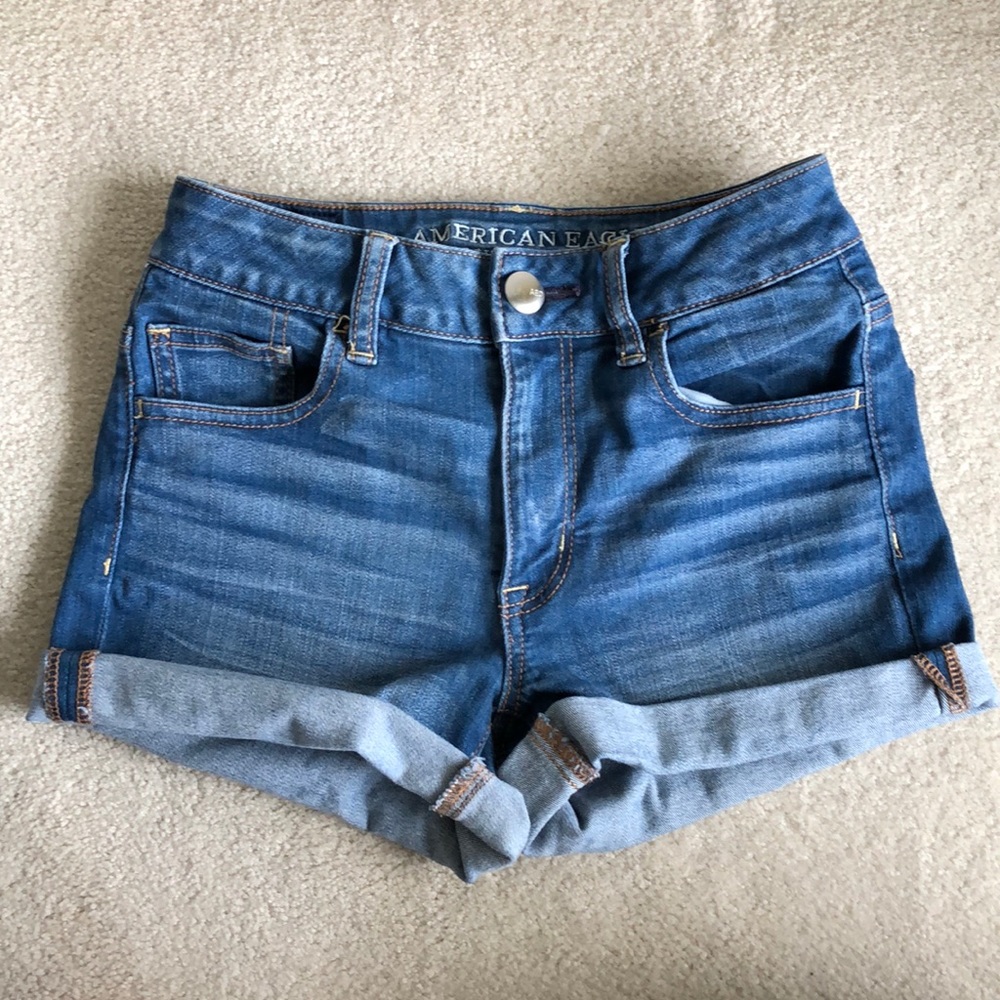 AEO Hi-Rise Shortie [super stretch fabric]